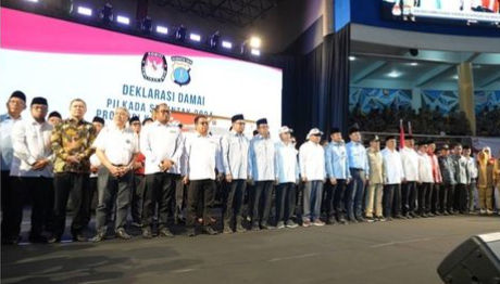 Jelang Pilkada Serentak 2024 Deklarasi Pemilu Damai Digelar