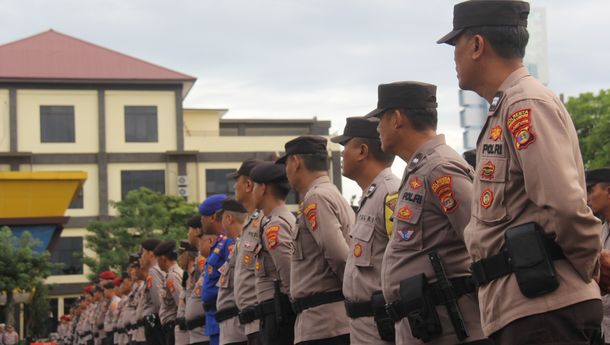 160 Personel Polisi Amankan Kampanye Hari Pertama Pilwakot Bandar Lampung