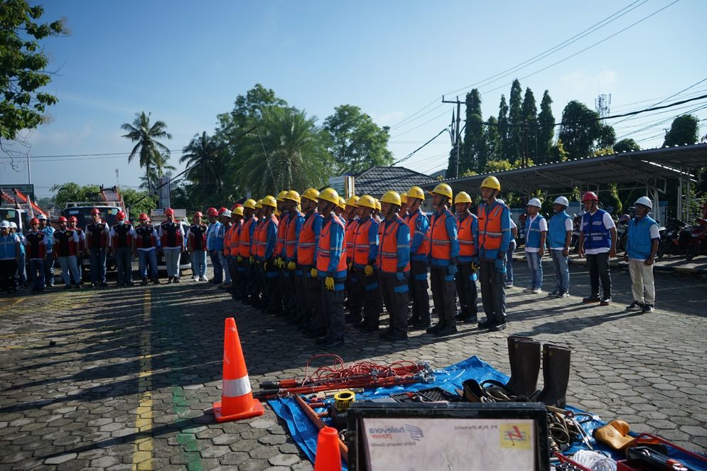 Kegiatan Gelar Peralatan Teknik, Alat Pelindung Diri (APD) dan Petugas Pelayanan Teknik Tanjung Karang