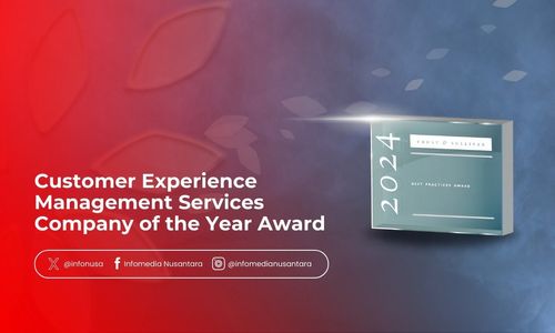 Infomedia dinobatkan sebagai Customer Experience Management Services Company of the Year 2024