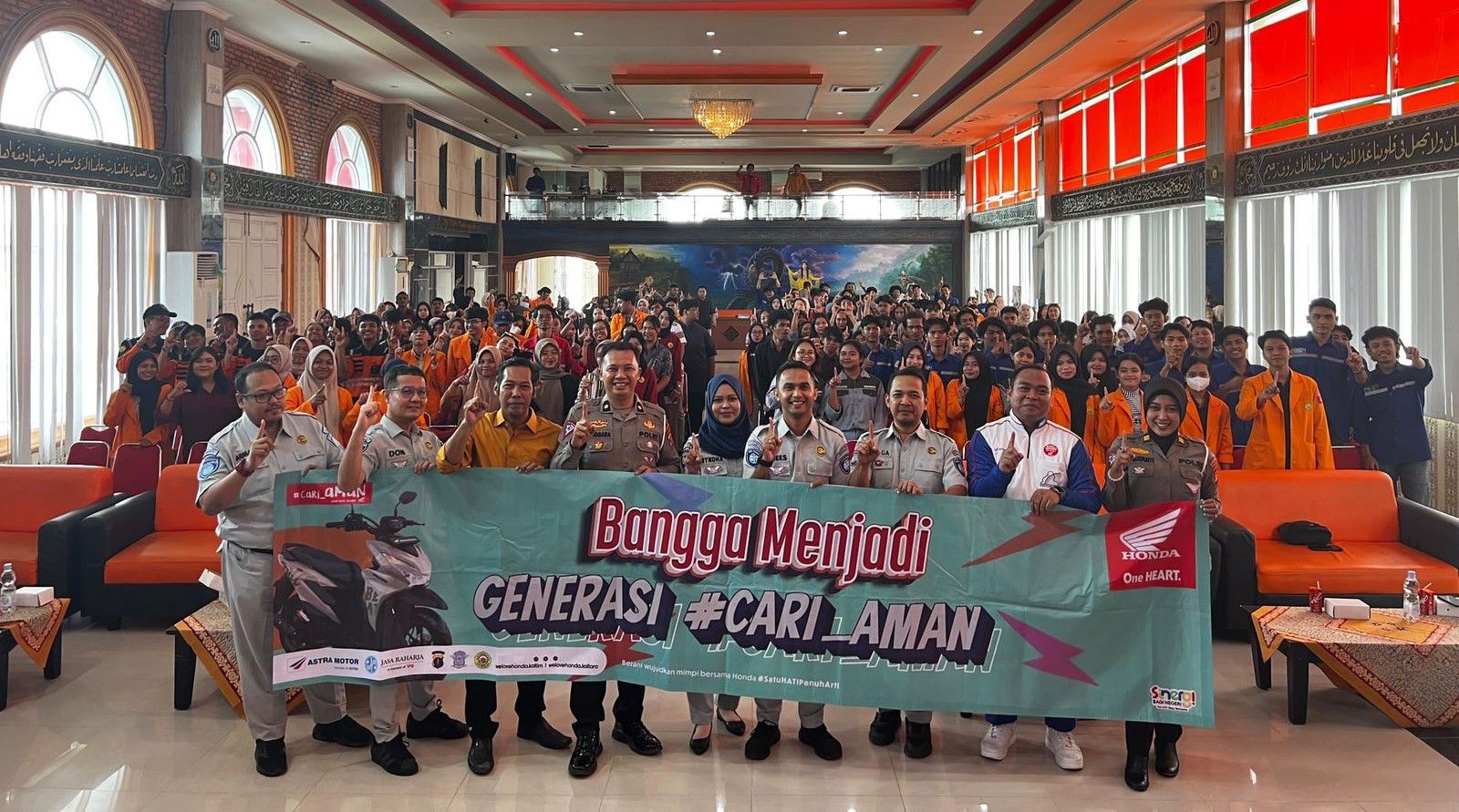 Gaungkan Keselamatan Berkendara, Astra Motor Kaltim Gelar Seminar Safety Riding  