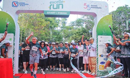 55 Tahun Berkontribusi terhadap Kemajuan Sektor Properti Nasional, Agung Podomoro Gelar ExelleRun di Vimala Hills