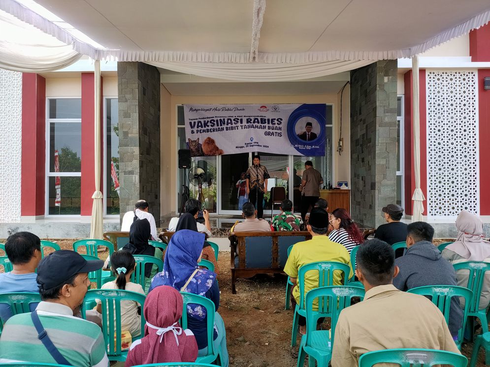 Vaksinasi Rabies Gratis dan Pembagian Bibit Pohon Alpukat: Kolaborasi Yayasan Pemberdayaan Nusantara dan PDHI Lampung