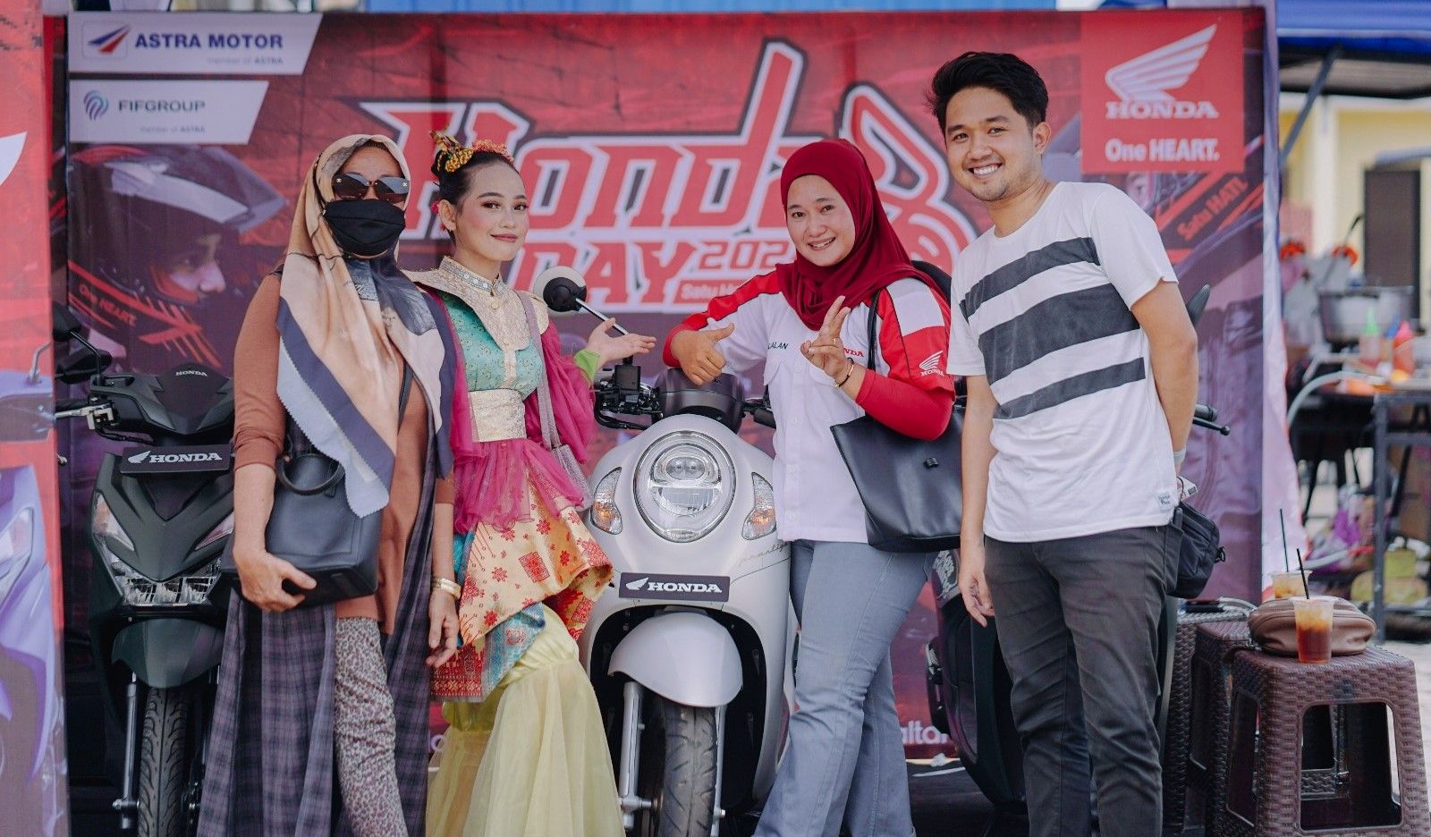 Honda Premium Matic Day Mengaspal di Sungai Tuak