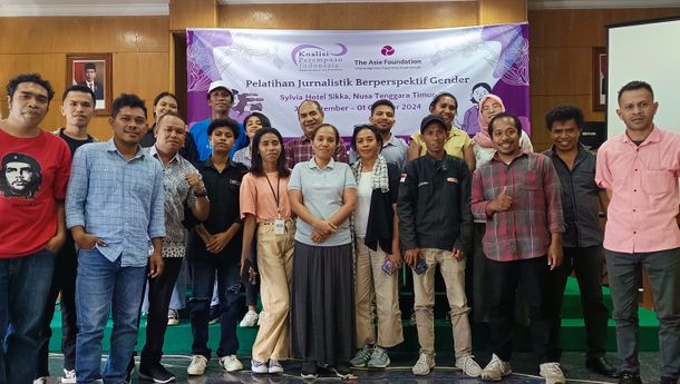 KPI Tularkan Perspektif Gender untuk 13 Media di Kabupaten Sikka