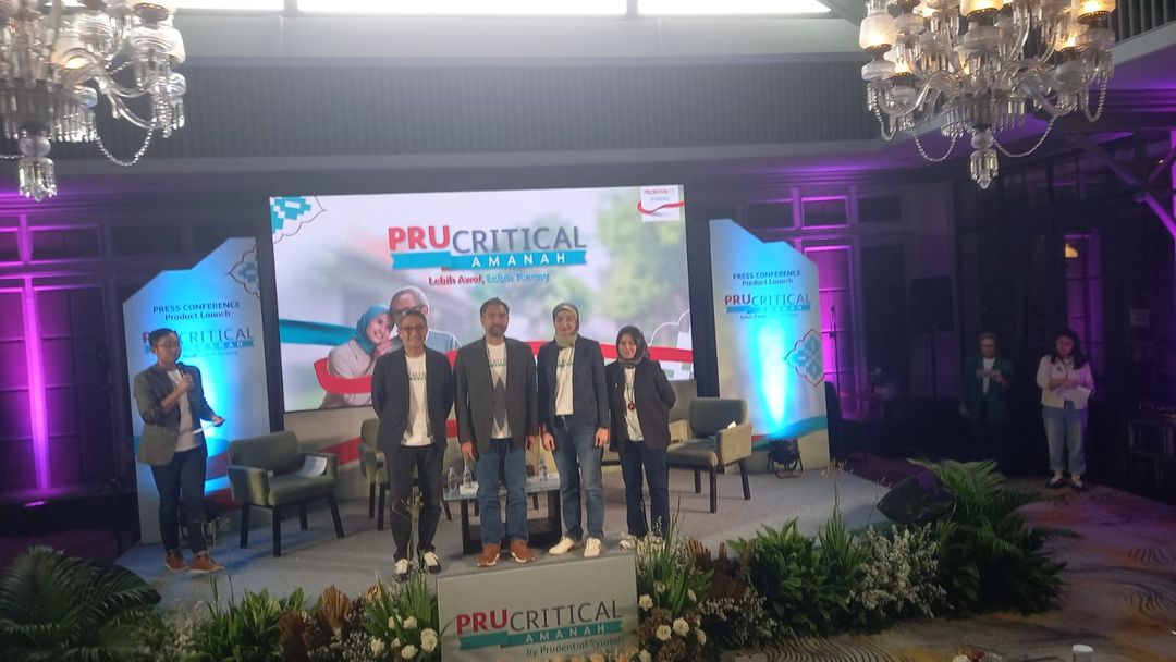 Peluncuran produk asuransi PRUCritical Amanah dari Prudential Syariah, Jakarta, Kamis, 3 Oktober 2024. 