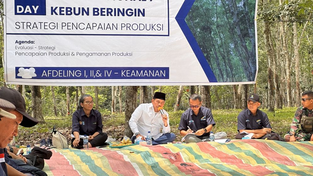 Tuhu Bangun Dorong Optimisme di Kebun Beringin untuk Capai Target Produksi