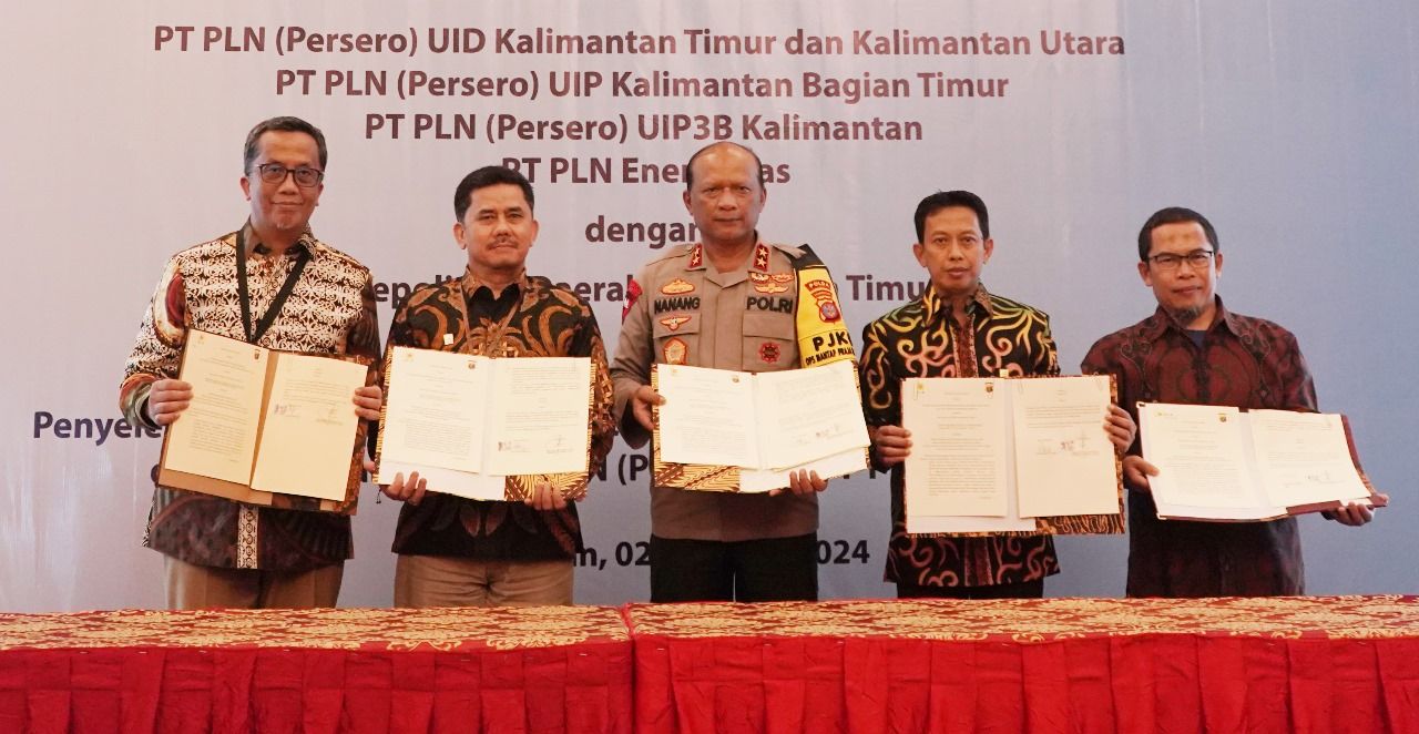 Jaga Pasokan Listrik, PLN se-Kalimantan Timur Lanjutkan Kolaborasi dengan Polda Kaltim