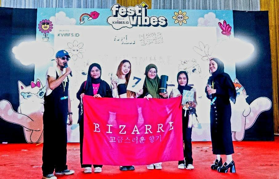 Bizarre membuktikan dirinya sebagai "Bestie-nya K-Popers" di Festivibes 2024 di PRSU Medan
