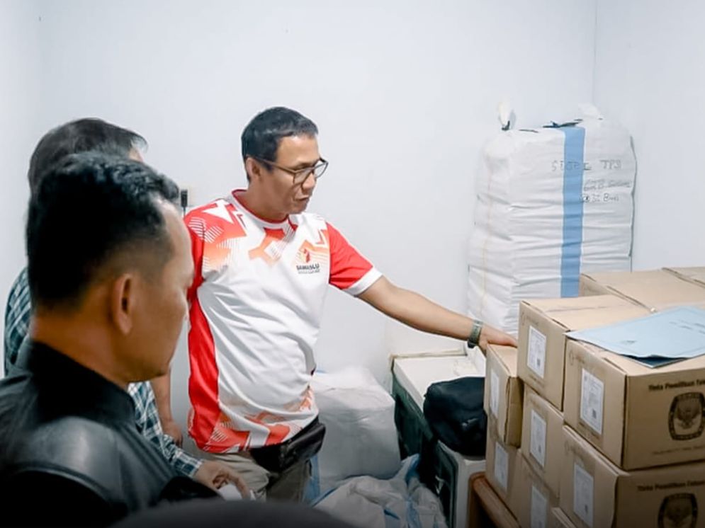 Bawaslu dan Polda Lampung Pastikan Kesiapan Logistik Pilkada