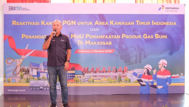 PGN Percepat Pengembangan Pasar Gas Bumi di Indonesia Timur