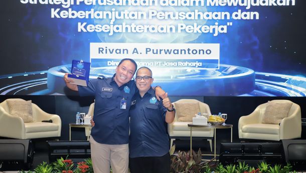 Rivan A. Purwantono Tekankan Semangat Kolaborasi dalam Rakernas Serikat Pekerja Jasa Raharja