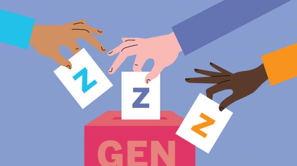Ilustrasi suara Gen Z dalam Pilgub.