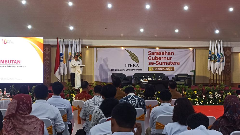 Sarasehan Gubernur se-Sumatra dalam rangka dies natalis ITERA ke-10 