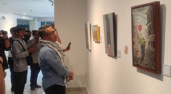 Refleksi Tragedi Kemanusiaan Palestina, UII Selenggarakan Seminar dan Pameran Lukisan