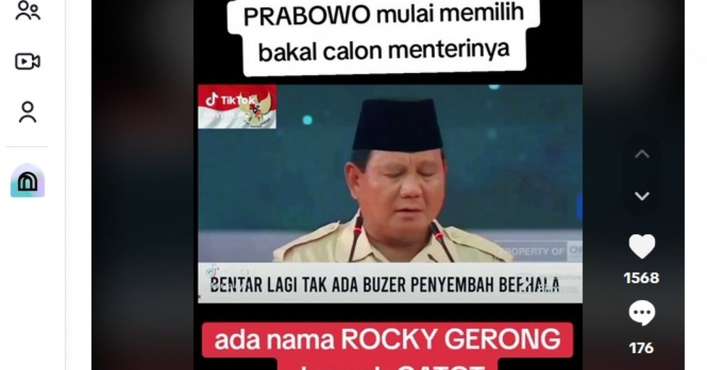 Ancang-Ancang Kabinet Prabowo, Ada Nama Rocky Gerung dan Gatot Nurmantyo, ini Faktanya