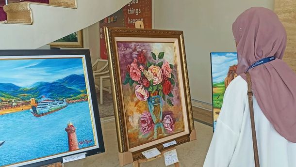 Pameran Lukisan ‘Artistic Soul’ Tampilkan Karya Seniman Lampung dan Lelang Karya