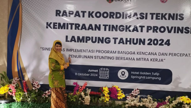 Dukung Percepatan Penurunan Stunting, Perwakilan Aisyiyah Lampung Hadir dalam Rakornis Kemitraan BKKBN 