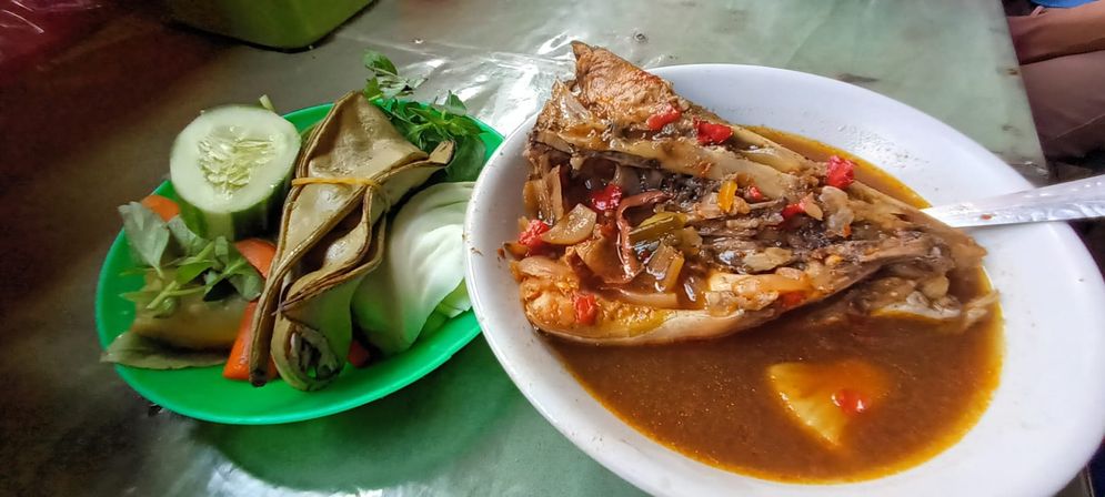 Salah satu kuliner khas Palembang, Pindang Patin