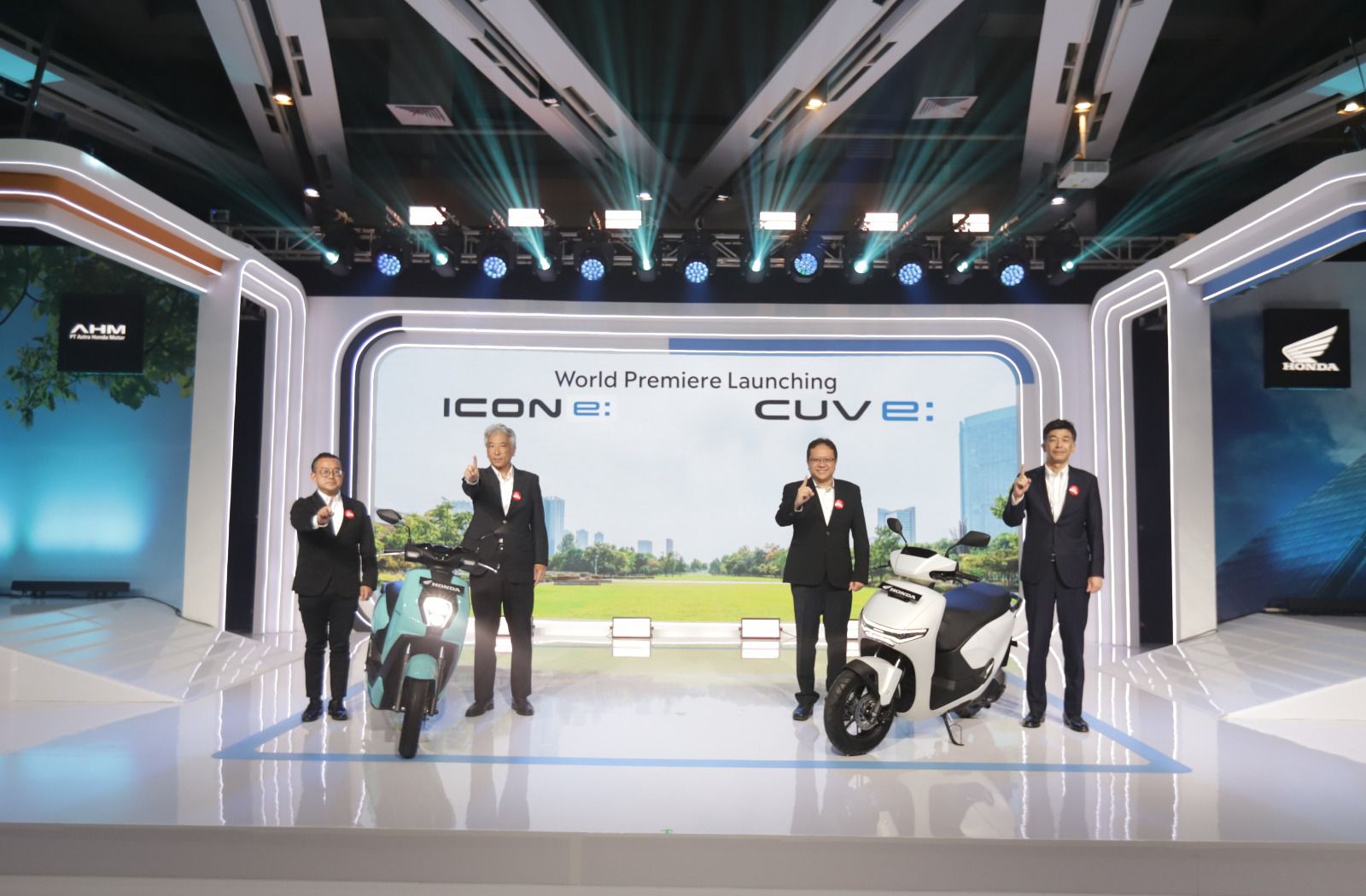 AHM Luncurkan Honda ICON e: dan CUV e:    