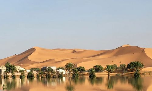 Gurun Sahara banjir.