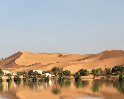 Gurun Sahara banjir.