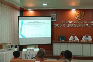 RSUD Pirngadi menggelar FKP untuk memaparkan hasil SKM Semester 1-2024 serta perbaikan pelayanan yang telah dilakukan