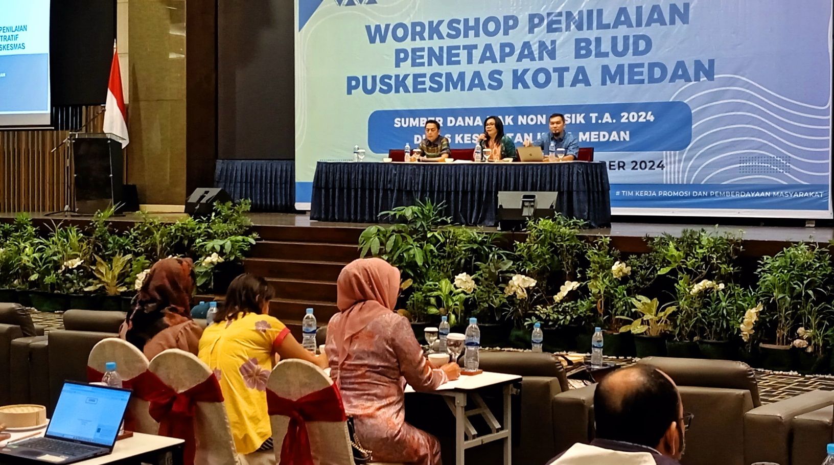 Workshop penilaian penetapan BLUD Puskesmas di Kota Medan