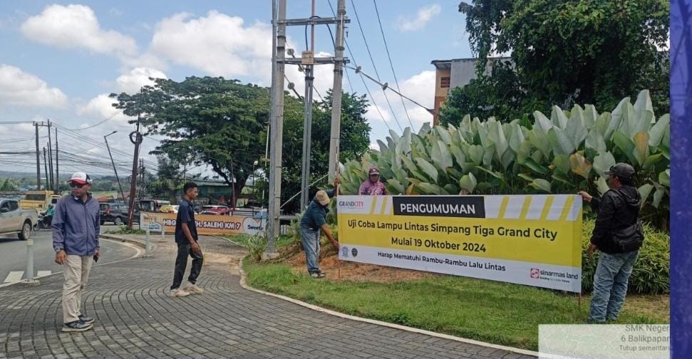 Mulai Besok, Simpang Perumahan Grand City Ada APILL