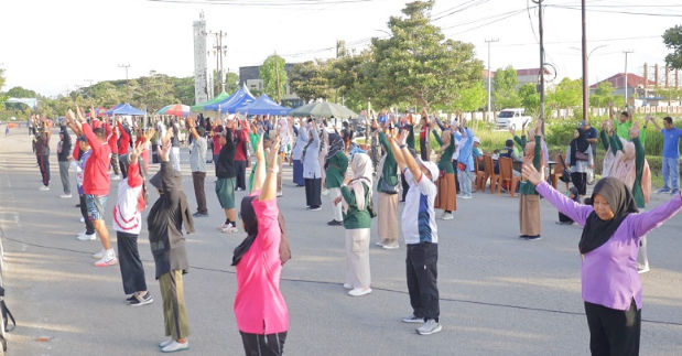 Car Free Day di Gerbang Madani PPU: Ajang Kesehatan, dan Dukungan UMKM 