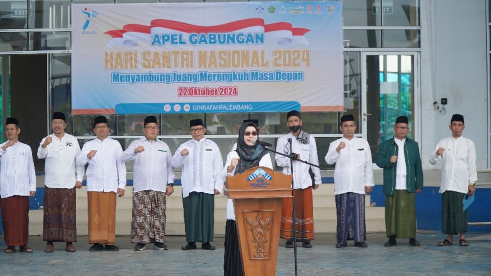 Peringatan Hari Santri: UIN Raden Fatah Gelar Apel, Kenang Perjuangan Pertahankan Kemerdekaan RI