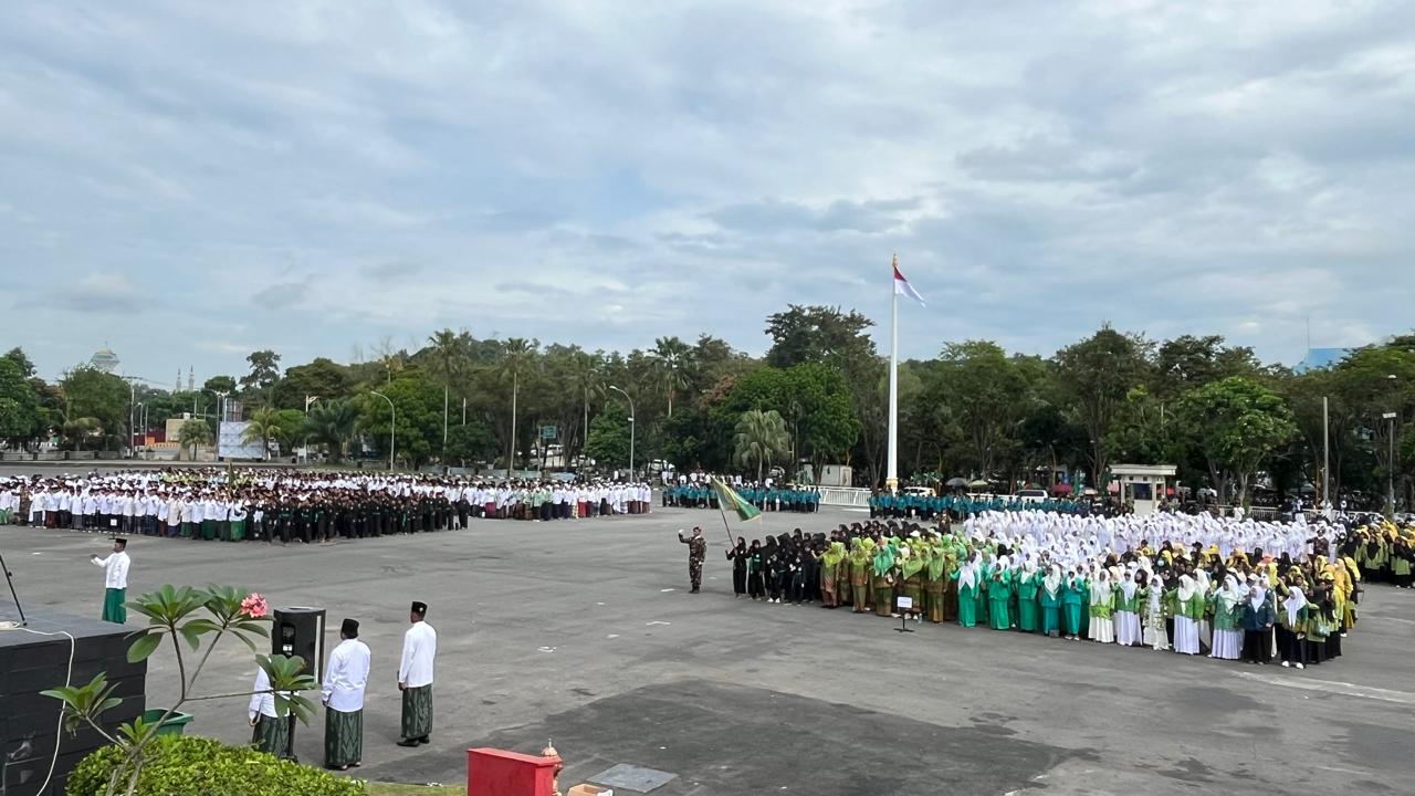 Upacara Hari Santri Nasional di Balikpapan 