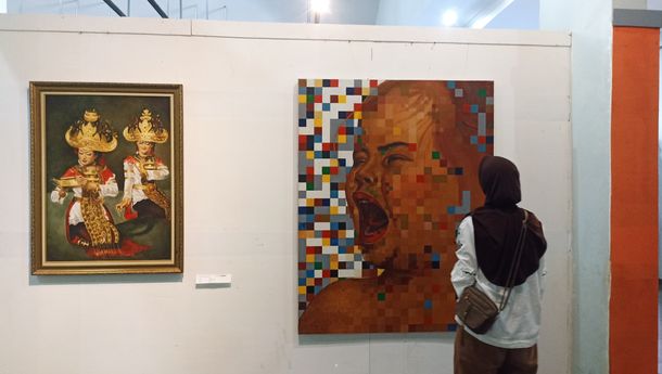 Pameran Lukisan 'Spektrum Nusantara' Tampilkan 40 Karya Seniman Lokal