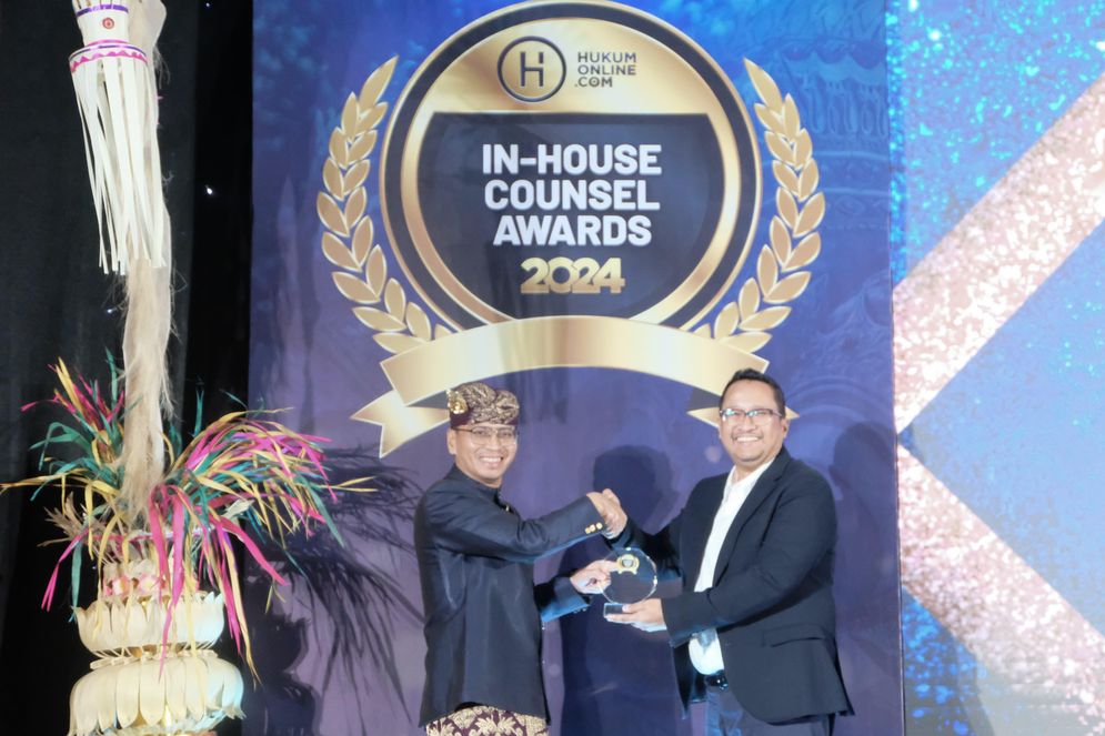 Jasa Raharja berhasil meraih penghargaan sebagai Indonesia’s Most Innovative In-House Counsel Team 2024 