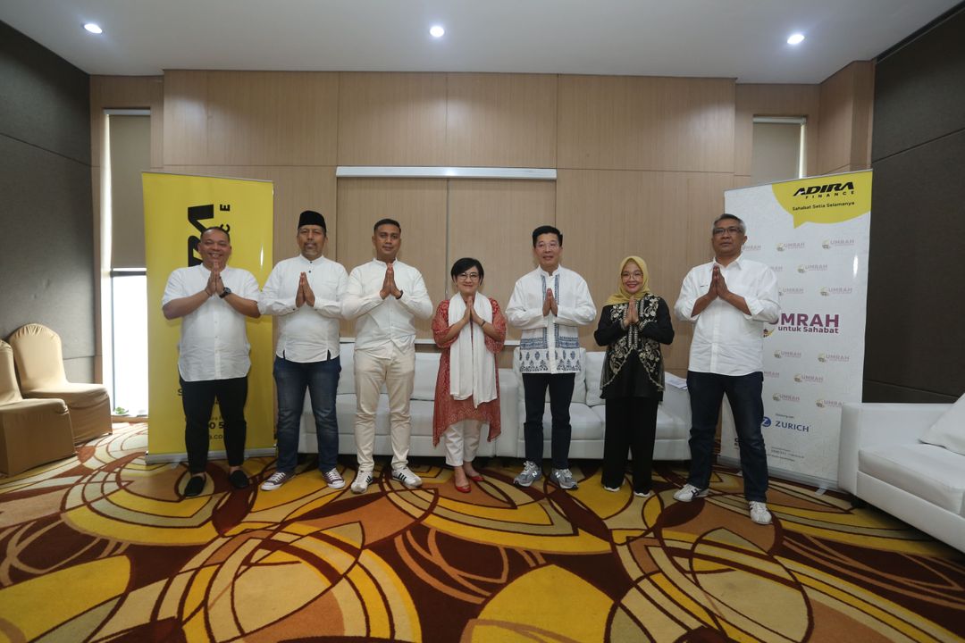 PT Adira Dinamika Multi Finance Tbk. (Adira Finance) menghadirkan Program UMRAH Untuk Sahabat sebagai bentuk apresiasi kepada pelanggan setianya.  Ratusan pemenang berangkat ke Tanah Suci pada 14-23 Oktober 2024 untuk melaksanakan ibadah umrah.