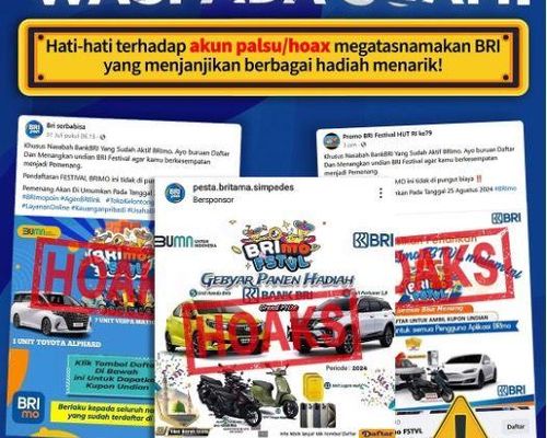 Waspada Penipuan, Ini Cara Bedakan BRImo FSTVL yang Asli dan Palsu! 