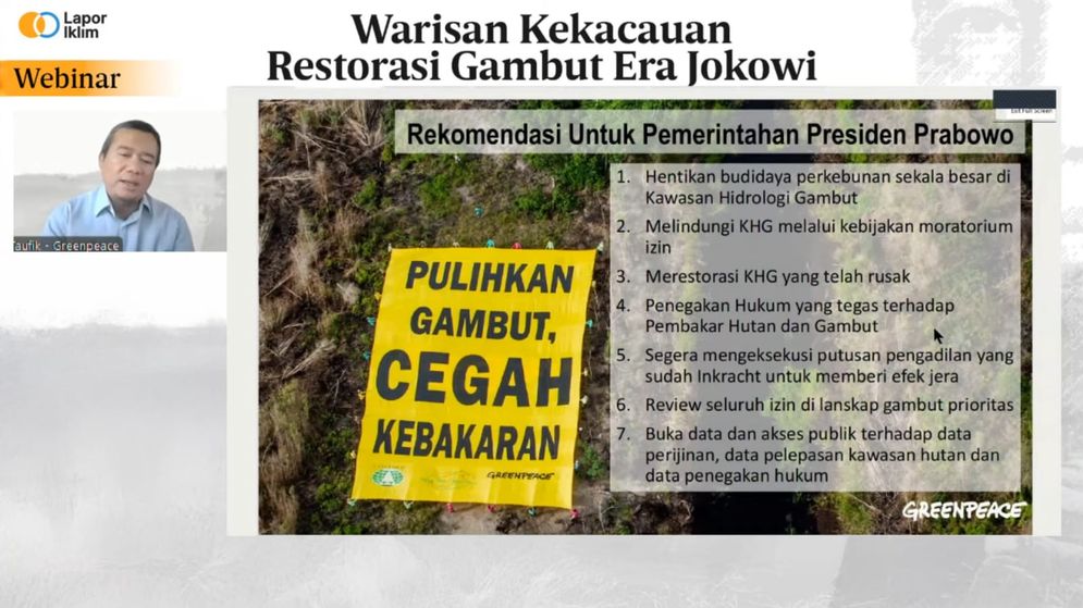 Karhutla Berulang, Restorasi Gambut Dinilai Tak Berdampak