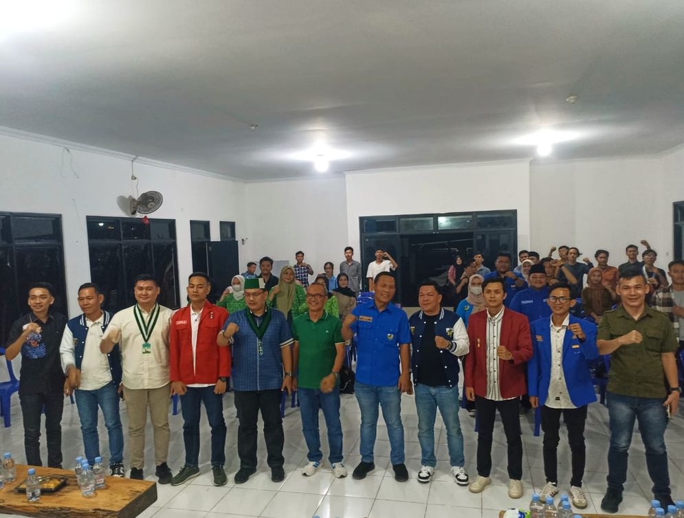 Komite Nasional Pemuda Indonesia (KNPI) Provinsi Lampung menggelar diskusi terbuka bertajuk ‘Ngopi, Ngolah Pikir Bareng KNPI’ dengan tema ‘Pilkada Serentak 2024, Pemuda Jangan Hanya Jadi Objek' di kantor DPD KNPI setempat, Kamis (31/10/2024).