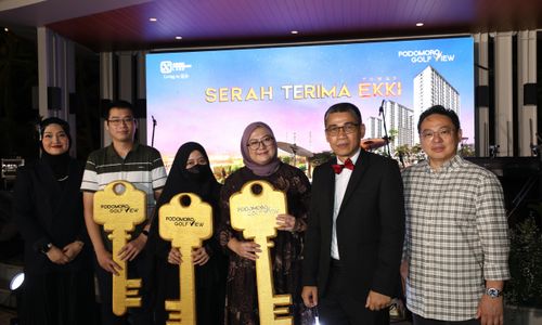 Podomoro Golf View Penuhi Komitmen, Serah Terima Unit Tower Ekki Berjalan Lancar