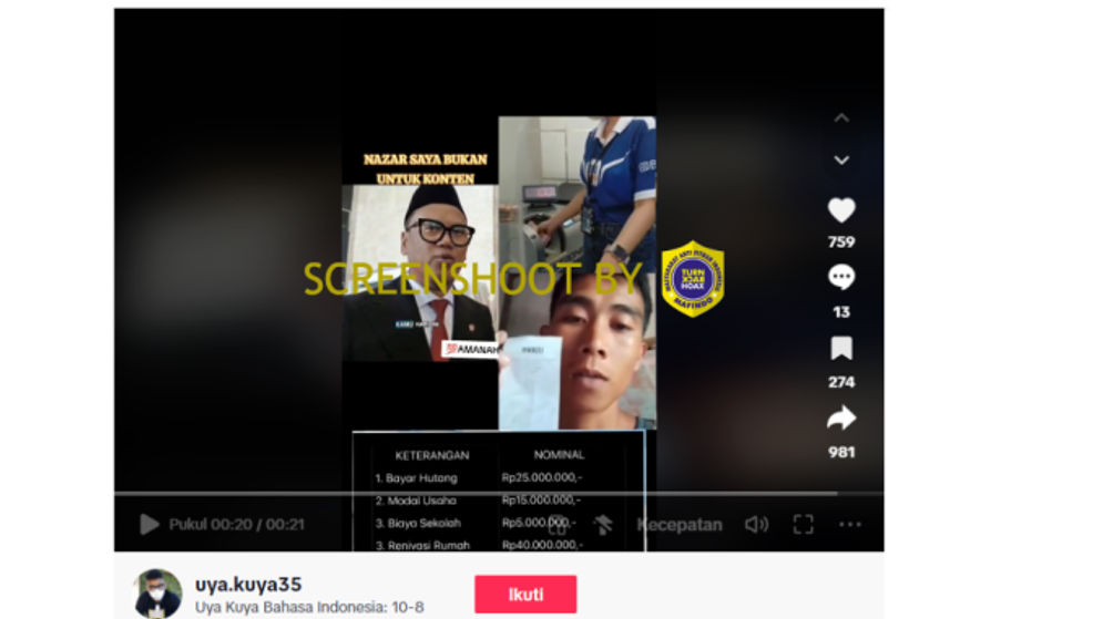 Waspada Penipuan: Anggota DPR Uya Kuya Berbagi Hadiah di TikTok