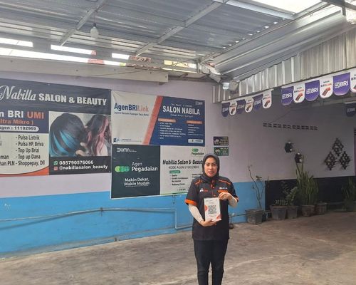 Usaha Salon di Kediri ini Makin Cuan Sejak Mendapatkan Pemberdayaan BRI dan Bergabung Menjadi AgenBRILink