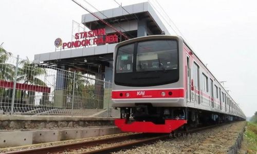 Stasiun Pondok Rajeg.