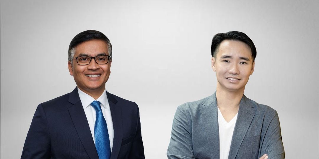 Harish Venkatesan, Head of Corporates and Business Banking, HSBC Singapore dan Kelvin Teo, Co-founder dan Group CEO Funding Societies (Modalku).