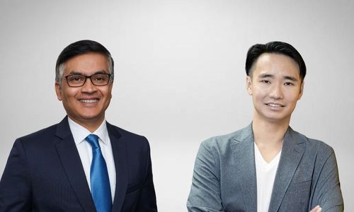 Harish Venkatesan, Head of Corporates and Business Banking, HSBC Singapore dan Kelvin Teo, Co-founder dan Group CEO Funding Societies (Modalku).