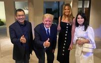 Harry Tanoe bertemu dengan Donald Trump. 