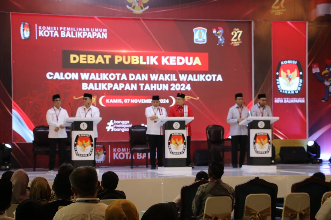 Debat Publik Kedua Pilkada Balikpapan: Bahas Infrastruktur dan Air