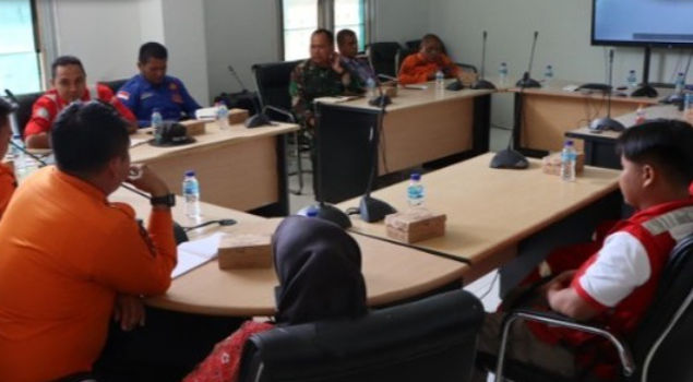 Perkuat Sistem Penanggulangan Bencana, BPBD PPU Rapat Gabungan  