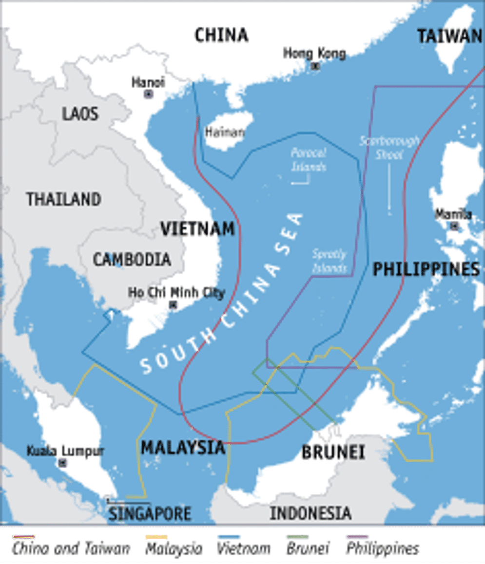 Ilustrasi Laut China Selatan