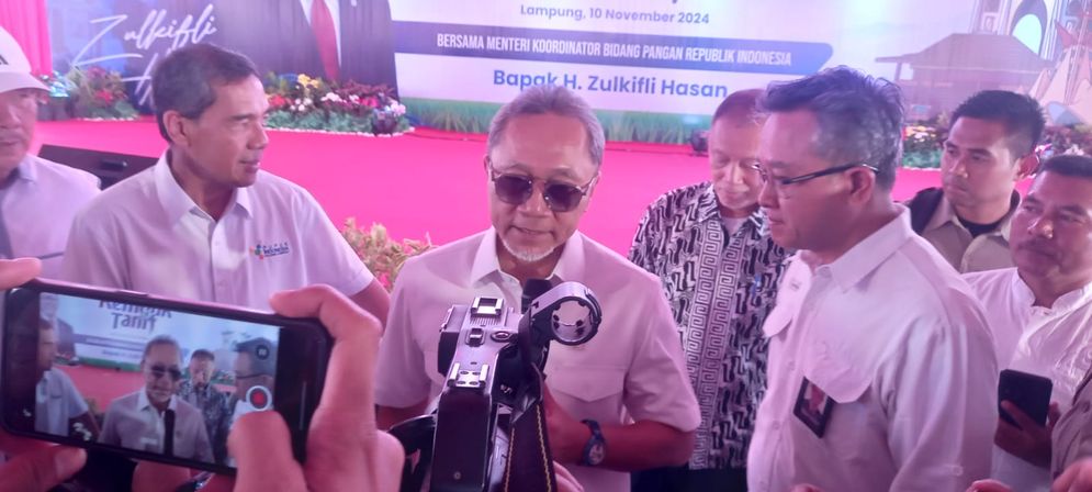 Menteri Koordinator (Menko) Bidang Pangan Zulkifli Hasan 