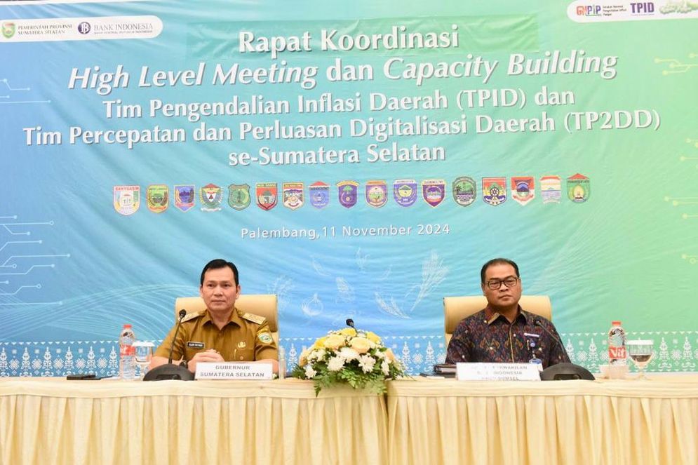 Sambut Nataru, Sumsel Rumuskan Strategi Pengendalian Inflasi